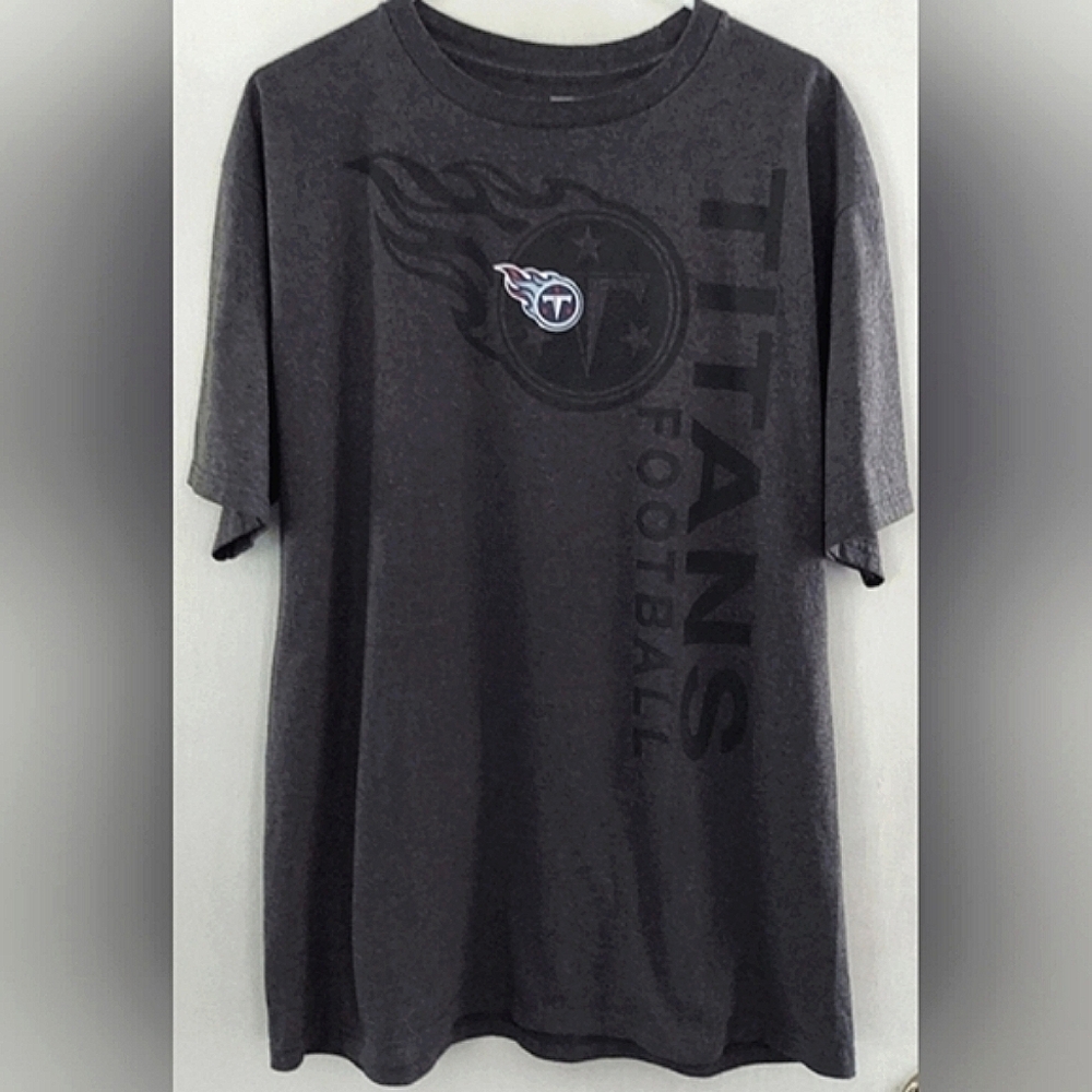 Mens TN Titans dark gray NFL t-shirt
